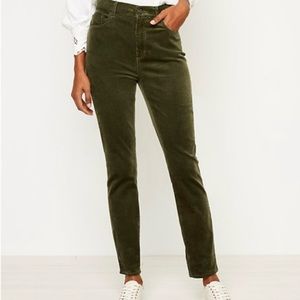 Ann Taylor Loft Corduroy Pants EUC